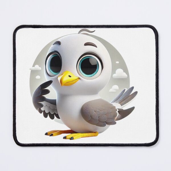 Item preview, Adorable Ring-Billed Gull designed and sold by Sillytoe.