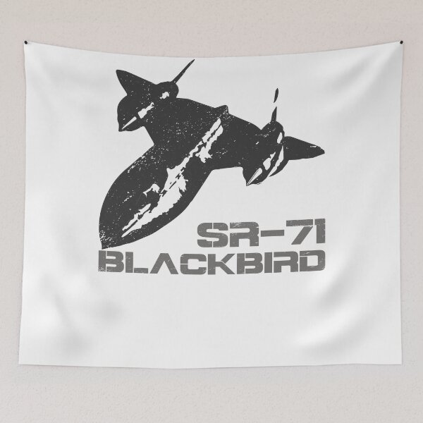 Item preview, SR-71 Blackbird Jet Silhouette – Distressed Stealth Recon Aircraft Art for Aviation Enthusiasts designed and sold by VeroshopCR.