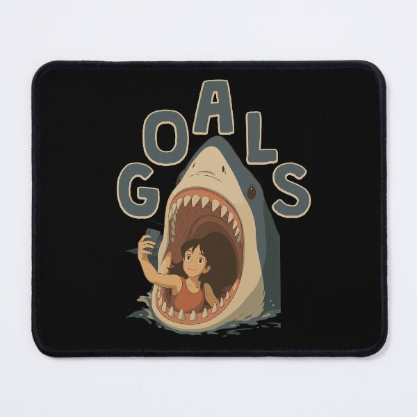 Item preview, selfie with the shark - life goals designed and sold by What you are is Beautiful.
