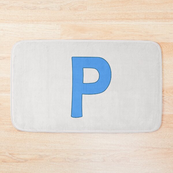 Item preview, letter p blue designed and sold by ZiphGames.