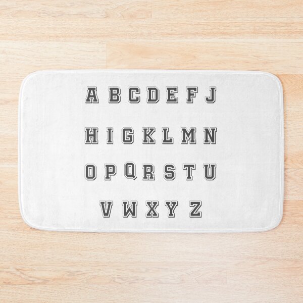 Artikelvorschau, Buchstaben des Alphabets entworfen und verkauft von Paper Drip.