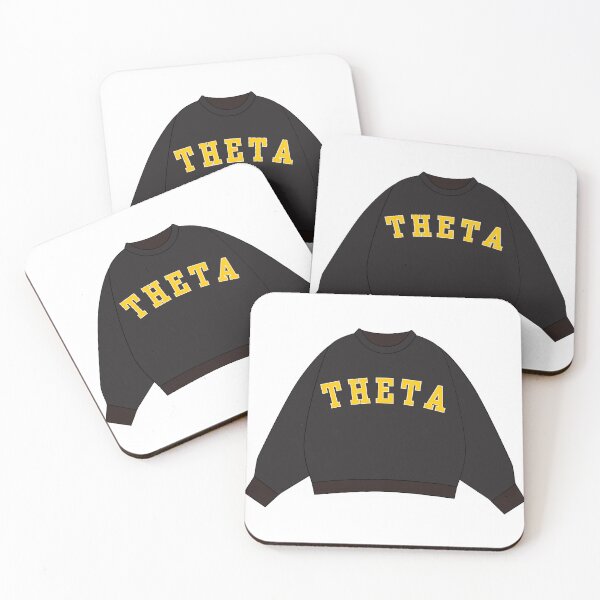 Item preview, Kappa Alpha Theta (THETA) Sorority Sweatshirt Sticker designed and sold by skybluepink studio.