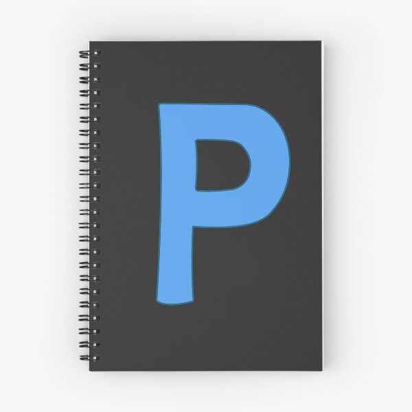 Item preview, letter p blue designed and sold by ZiphGames.