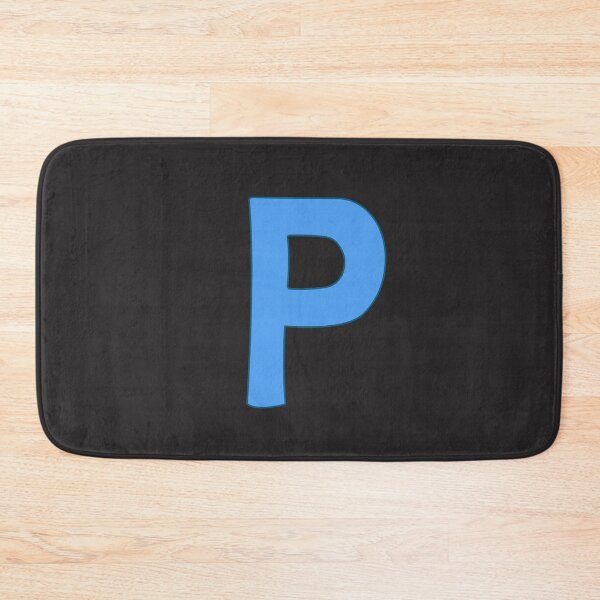 Item preview, letter p blue designed and sold by ZiphGames.