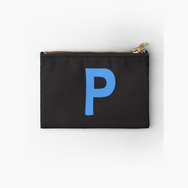 Item preview, letter p blue designed and sold by ZiphGames.