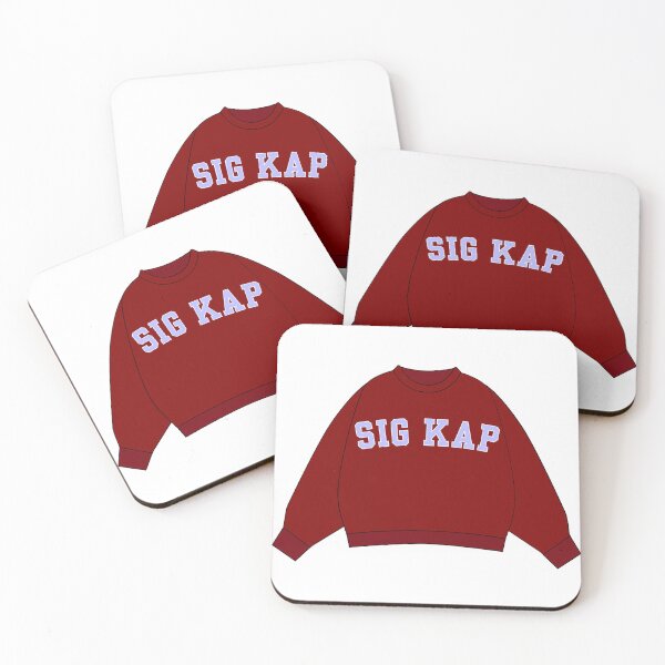Item preview, Sigma Kappa (SigKap/ SK) Sorority Sweatshirt Sticker designed and sold by skybluepink studio.