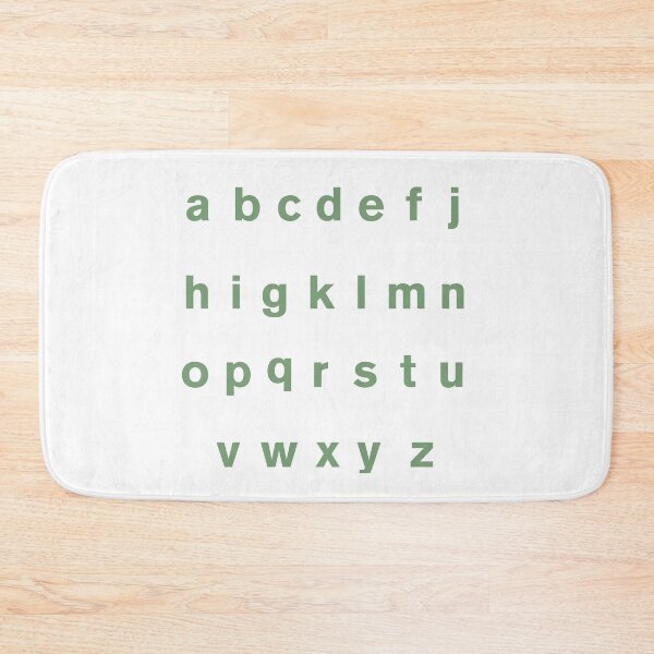 Artikelvorschau, Buchstaben des Alphabets entworfen und verkauft von Paper Drip.
