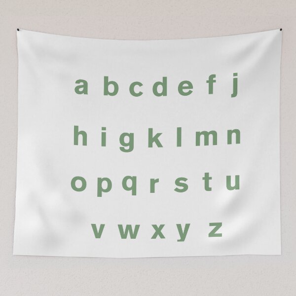Item preview, Alphabet letters designed and sold by Paper Drip.