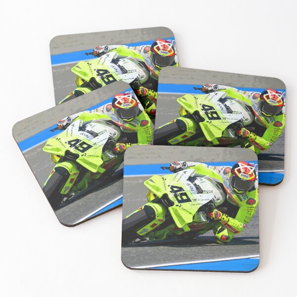Item preview, Fabio Di Giannantonio racing his 2025 MotoGP Motorcycle on the circuit of the Americas abstract designed and sold by Rodissimus1984.