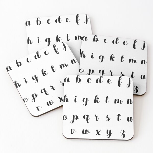 Item preview, Alphabet letters designed and sold by Paper Drip.