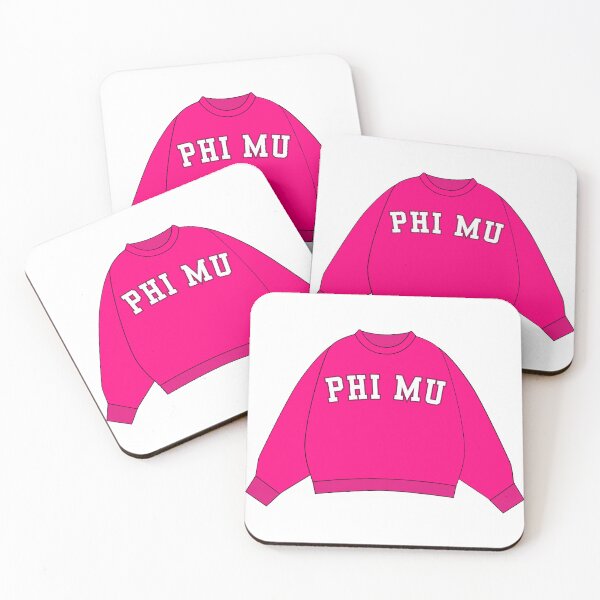 Item preview, Phi Mu Sorority Sweatshirt Sticker designed and sold by skybluepink studio.