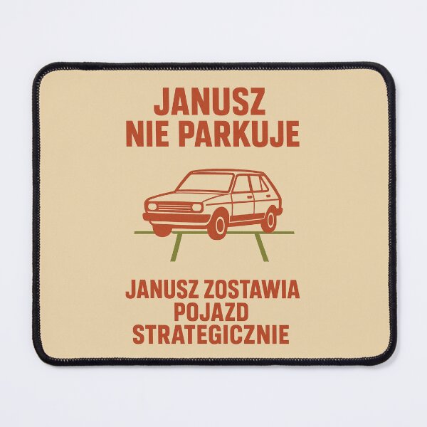 Item preview, Janusz Kierowca| Janusz Driver| Funny Polish Man| Retro Humor designed and sold by Anniko Art Studio.