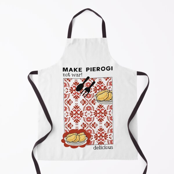 Item preview, Make Pierogi Not War – Folk-Inspired Foodie Peace Design designed and sold by besensible.