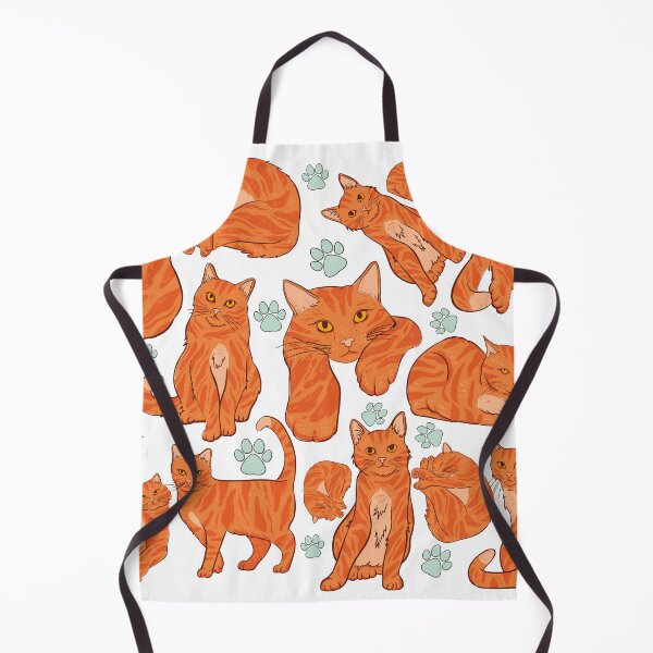 Item preview, Ginger cat pattern designed and sold by BritishDelights.