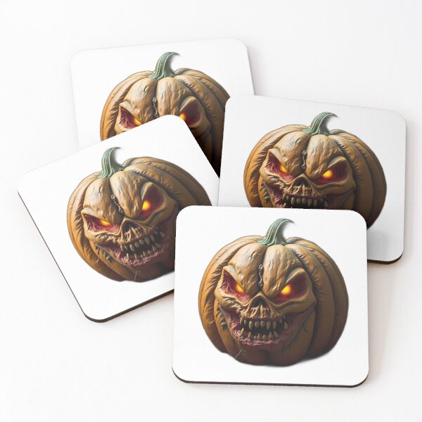 Item preview, Terror Cartoon Eyed Scary Halloween Pumpkin Carving designed and sold by ART ATTACK ZONE.