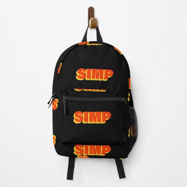 Item preview, Simp in Orange and Yellow Bold Caps designed and sold by Memes N Lore .
