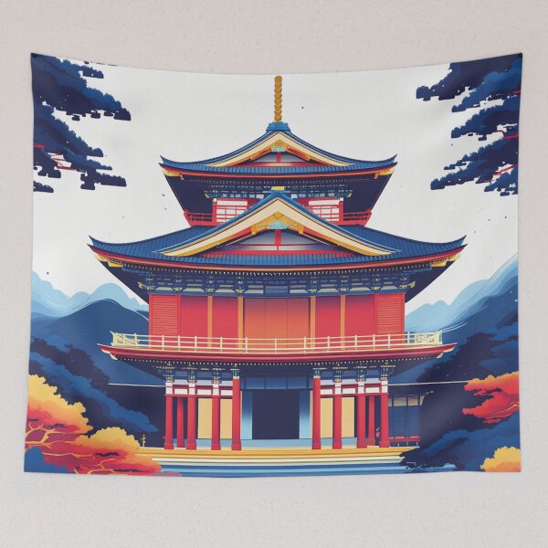 Item preview, Kung Fu temple designed and sold by MerlinWear.