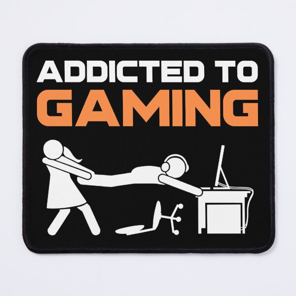 Item preview, Addicted to gaming designed and sold by pms-pete.