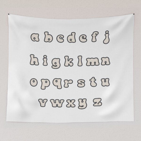 Item preview, Alphabet letters designed and sold by Paper Drip.