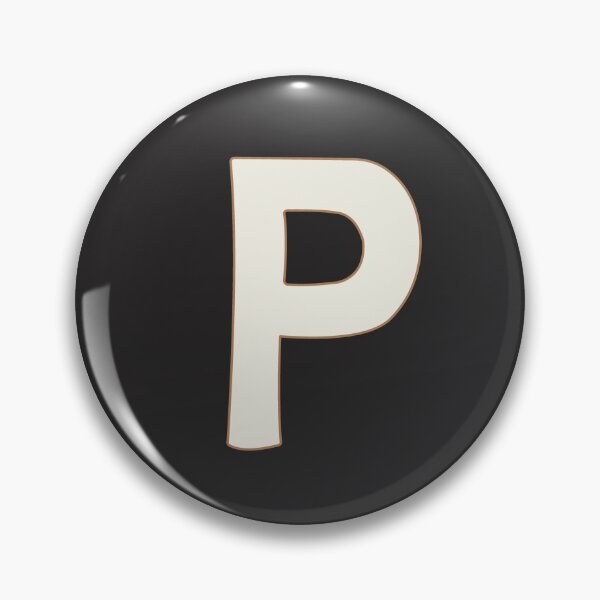 Item preview, letter p white designed and sold by ZiphGames.