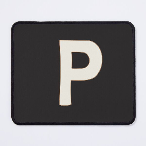 Item preview, letter p white designed and sold by ZiphGames.