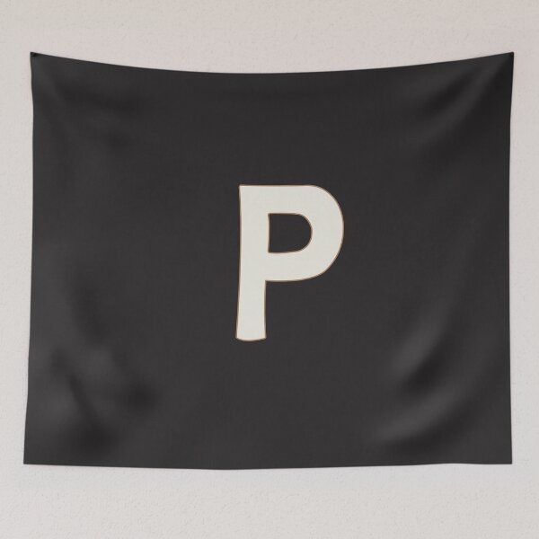 Item preview, letter p white designed and sold by ZiphGames.