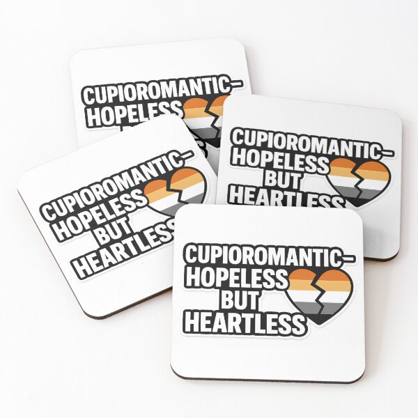 Item preview, Cupioromantic Hopeless But Heartless – Pride Design designed and sold by Haus Of Sin.