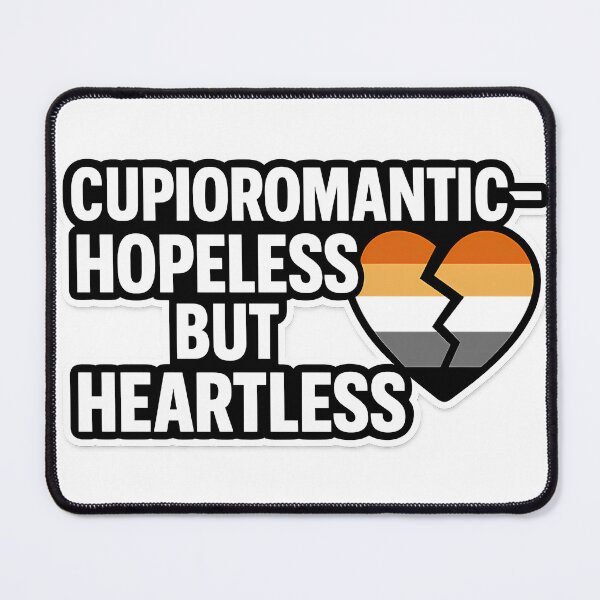 Item preview, Cupioromantic Hopeless But Heartless – Pride Design designed and sold by Haus Of Sin.