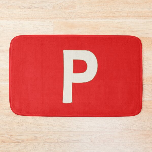 Item preview, letter p white designed and sold by ZiphGames.