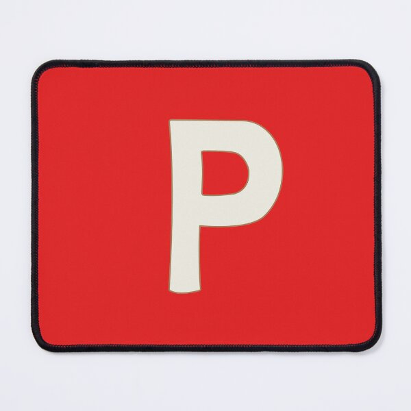 Item preview, letter p white designed and sold by ZiphGames.