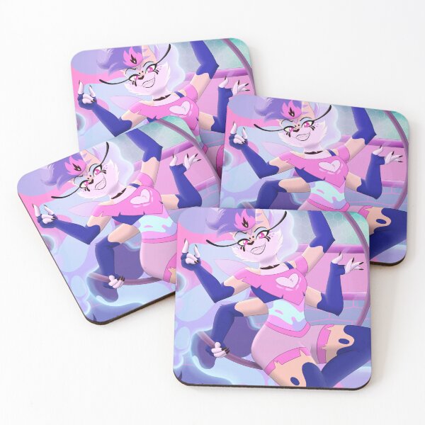 Item preview, Beelzebub (Blue, Pink & Purple) designed and sold by SkyBlueArts.