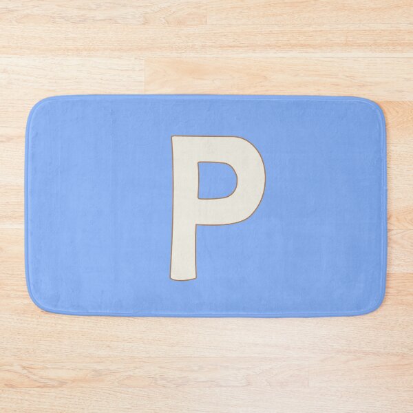 Item preview, letter p white designed and sold by ZiphGames.