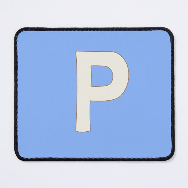 Item preview, letter p white designed and sold by ZiphGames.