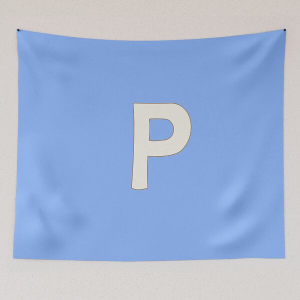 Item preview, letter p white designed and sold by ZiphGames.