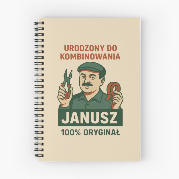Item preview, Janusz Kombinator| Janusz | Funny Polish Man|  Retro Style designed and sold by Anniko Art Studio.