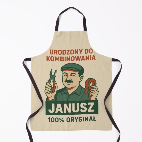 Item preview, Janusz Kombinator| Janusz | Funny Polish Man| Retro Style designed and sold by Anniko Art Studio.