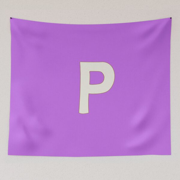 Item preview, letter p white designed and sold by ZiphGames.