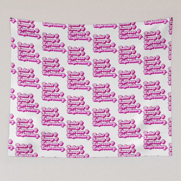 Item preview, Ballet & Swans & Espresso & Embroidery designed and sold by jazzydevil.