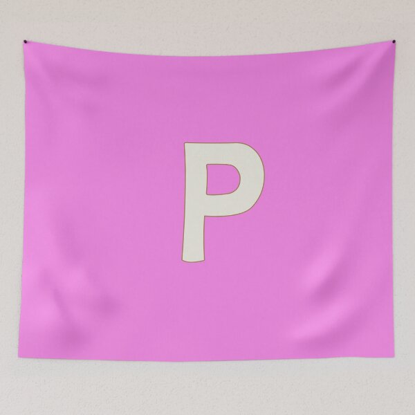 Item preview, letter p white designed and sold by ZiphGames.