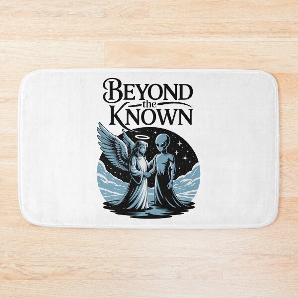 Item preview, Beyond the Known – Angel and Alien Cosmic Encounter Artwork designed and sold by Zanigold.