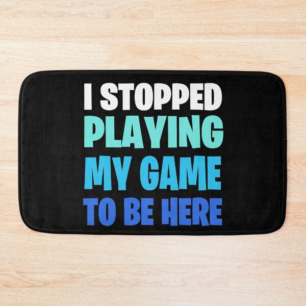 Item preview, Funny Video Gamer Geek Saying: I Paused My Game To Be Here designed and sold by YikesForever.