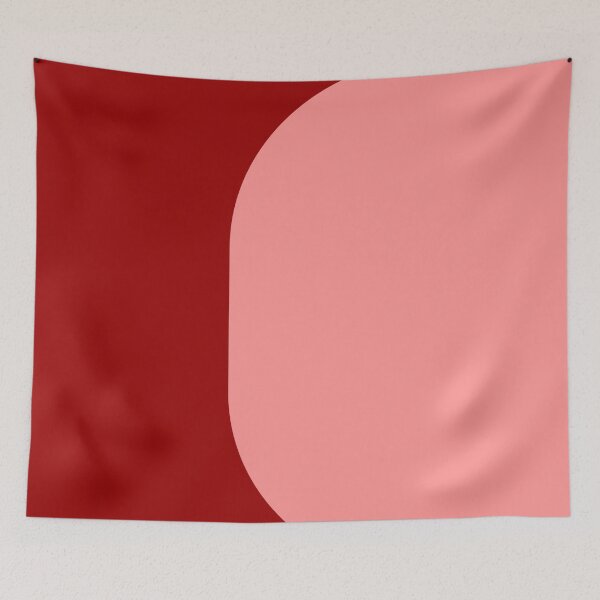 Item preview, minimalist pink and red design designed and sold by Andyart12345.