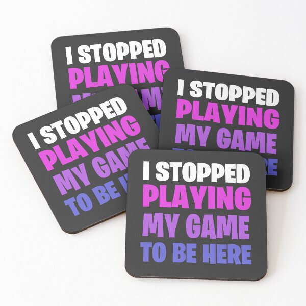 Item preview, Funny Video Gamer Geek Saying: I Paused My Game To Be Here designed and sold by YikesForever.