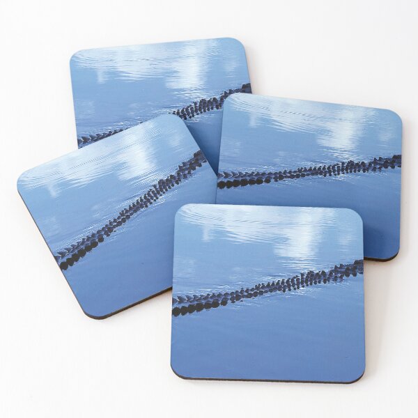Item preview, Crocodile Floating in Blue Sky Reflection designed and sold by Gotcha29.