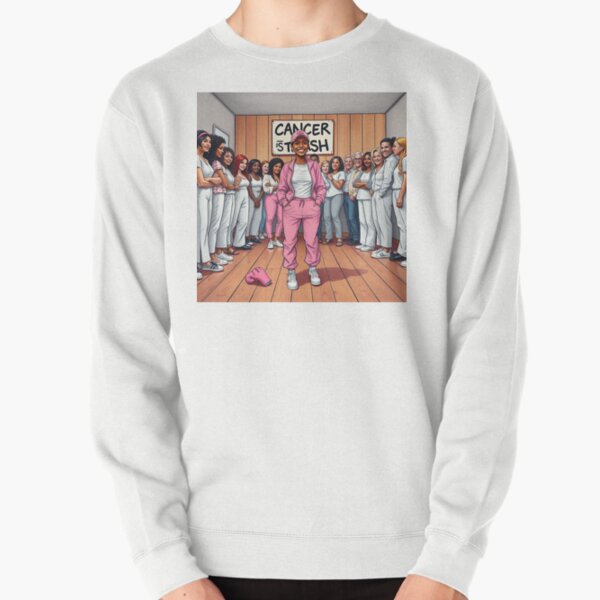 Item preview, CANCER IS TRASH 1.0 designed and sold by alegnacreates.