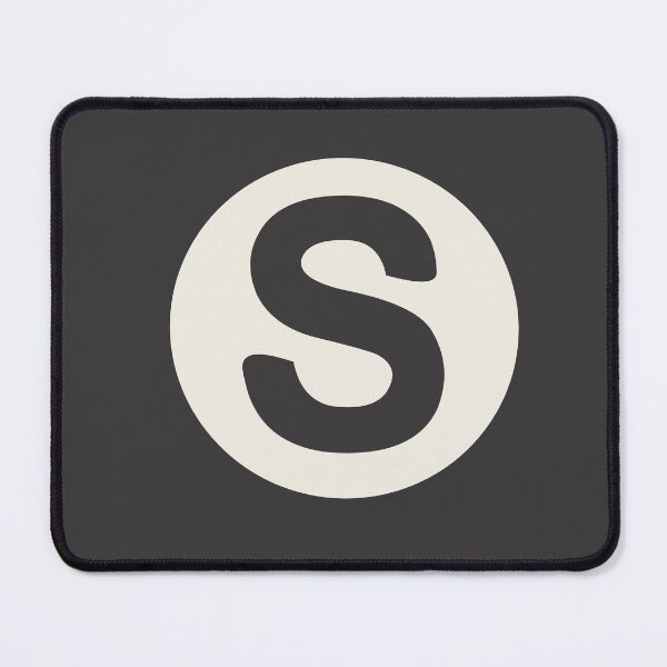 Item preview, letter s black designed and sold by ZiphGames.