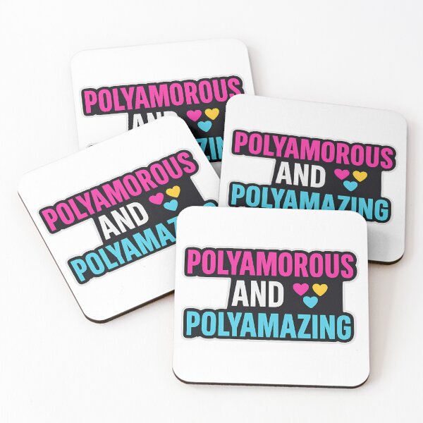 Item preview, Polyamorous and Polyamazing – Bold Typography Design designed and sold by Haus Of Sin.
