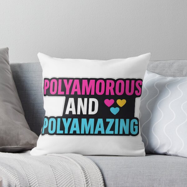 Item preview, Polyamorous and Polyamazing – Bold Typography Design designed and sold by Haus Of Sin.