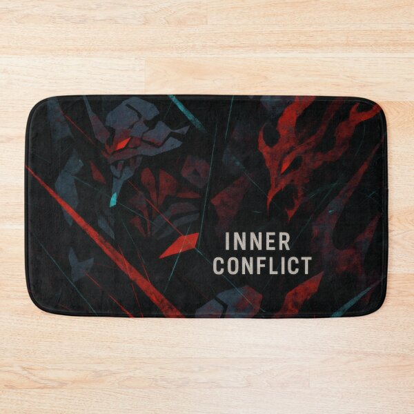 Item preview, Fractured Mind – Abstract Psychological Conflict Art designed and sold by RelaxingDreams.
