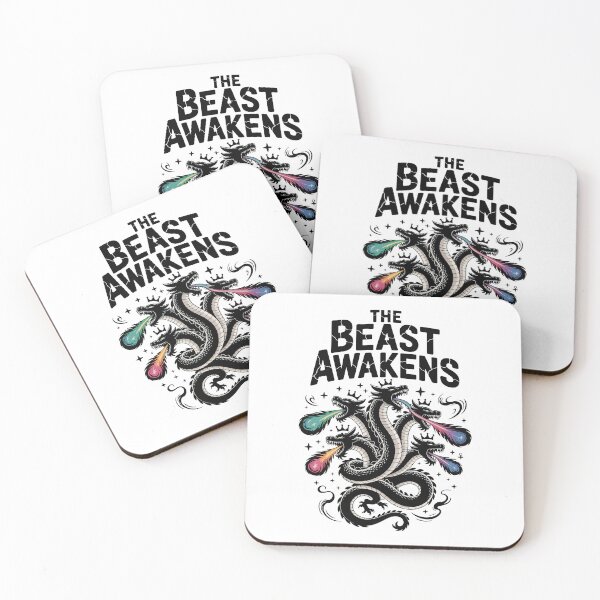 Item preview, Seven-Headed Fire Dragon – The Beast Awakens Mythic Art designed and sold by Zanigold.